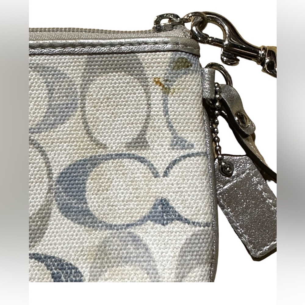 Authentic Coach Wristlet Sequins - image 3